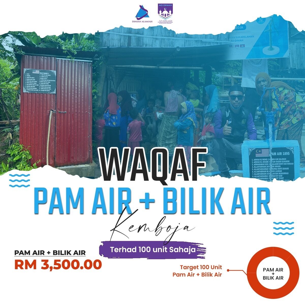 Read more about the article WAQAF PAM AIR+BILIK AIR