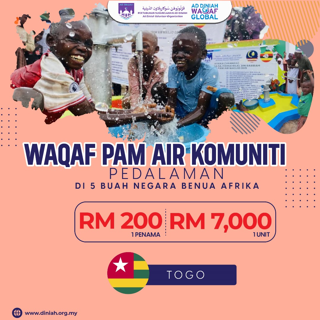 Read more about the article Waqaf Pam Air Komuniti Togo | 2024